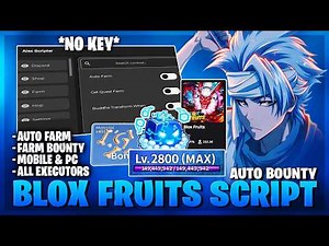 [❄️ BEST] Blox Fruits Script – NO KEY | AUTO FARM | AUTO PVP | AUTO BOUNTY | AIMBOT