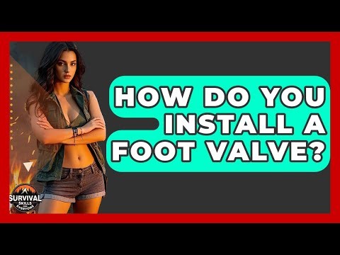 How Do You Install A Foot Valve? - Survival Skills for Everyone