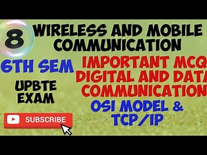 digital and data communication mcq|wireless and mobile communication mcq|mobile communication system