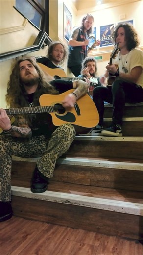 71 reactions · 4 comments | ⚡BACKSTAGE JAM⚡ Enjoy today's backstage (stairwell) jam, this one was fun! ️: @sadboishutter #backstagejam #creedanceclearwaterrevival #johnfogerty #haveyoueverseentherain #cover #acoustic #acousticcover #band #livemusic #liveband #rocknroll #uktour #bandontour #tourlife | Bad Touch | Facebook