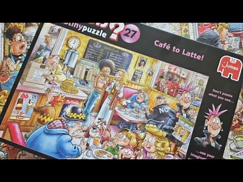 Wasgij Destiny 27 Cafe to latte puzzle solution