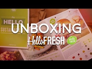 WHAT'S INSIDE HELLOFRESH BOX? | Unboxing HELLOFRESH for the first time