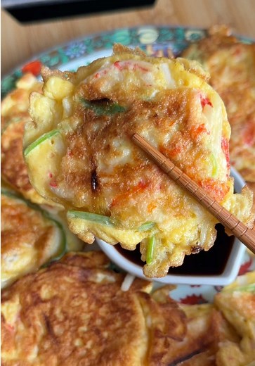 Quick High-Protein Crab Stick Fritters Recipe
