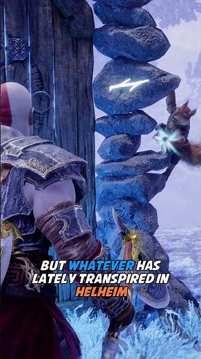 Ratatoskr Warns Kratos: “Get Your Weapons Ready Before Helheim!” | God of War Ragnarök