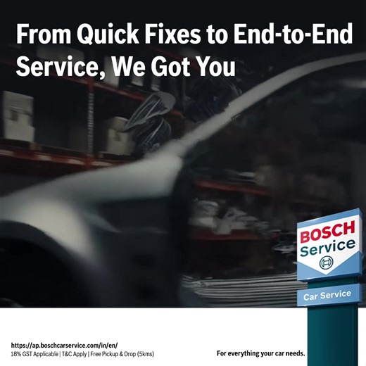 4.8K views · 39 reactions | Trusted for over 100 years, Bosch Car Service is your one-stop solution for everything your car needs. Right now, enjoy 10% off on Bosch parts when you choose expert care for your vehicle. Visit us today and experience quality service you can rely on. | Bosch Car Service India | Facebook
