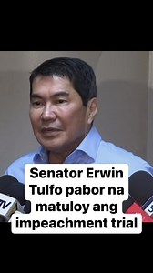 Senator Erwin Tulfo, titingin sa ebidensya kung gulty o hindi si Sara Duterte #BenhurAbalos | TapWan