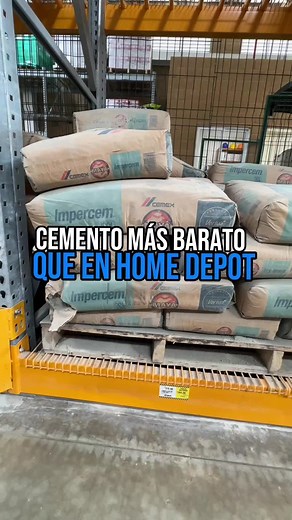 Precios de cemento en Home Depot para proyectos de construcción