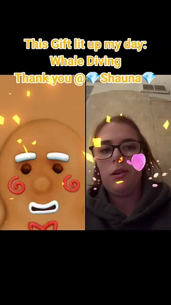 Thank you so much beautiful lady forever great for you honestly 🫶 big 💕 @💎Shauna💎 #tiktoklive #livehighlights #livegift #whalediving