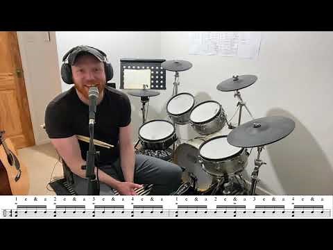 How To Play The Drum Beat From "Wipeout" By The Surfaris