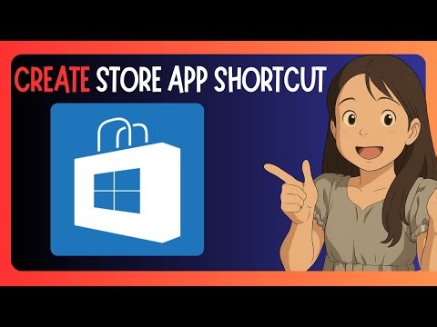 How To CREATE Desktop Shortcut For Microsoft Store App Or Software In Windows 11