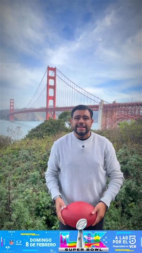 🏈 ¡El Golden Gate y el detalle que tal vez no habías visto en el logo del Super Bowl LX! 😮‍💨 #SBInolvidable | TUDN MEX