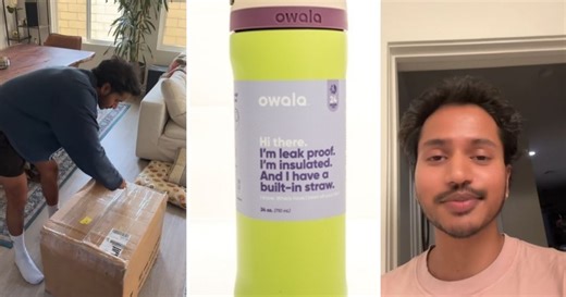 A Home Invader Tried To Break In, But He Defended Himself By Using An Owala Water Bottle, And Then He Was Rewarded