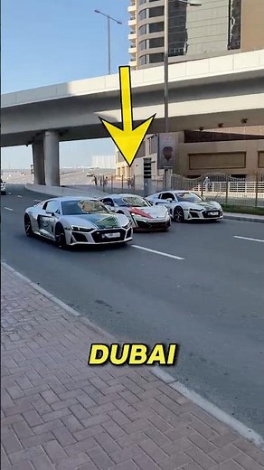 Why does DUBAI use SUPERCARS as POLICE CARS? 😳