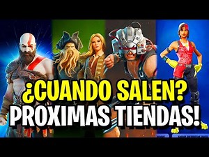 FECHAS DE LAS PROXIMAS TIENDAS Y SKINS EN FORTNITE! ¿CUANDO SALE WOLVERINE, PIRATAS, FNCS Y MÁS?
