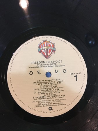 Devo - Freedom Of Choice