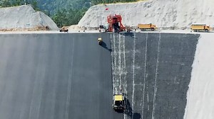 XCMG Smart Construction powers the Pumped Storage Power Station project with full-scenario road machinery solutions. ✅ RP903 paver completes 98m on a 30° slope in one pass ✅ 3D tech ensures precise gradient control ✅ Boosts efficiency & cuts cost by 30% #XCMG #SolidtoSucceed #XCMGGoGreen #XCMGProduct | XCMG Group