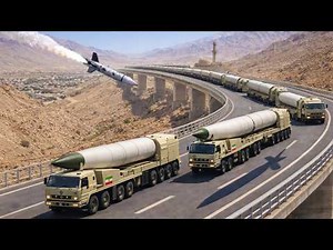 JUST IN! US Air Forces Successfully OBLITERATE Iranian Long-Range Ballistic Missile Launcher Convoy