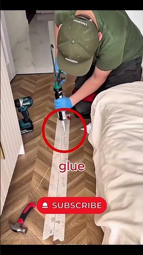 This Squeaky Floor Hack is Genius 🤯 #diy #shorts #hacks