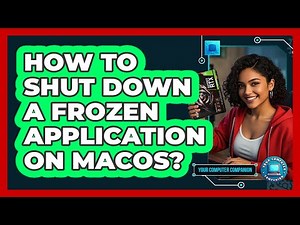 How To Shut Down A Frozen Application On MacOS?