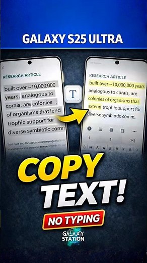 Extract Text from Photos on Samsung