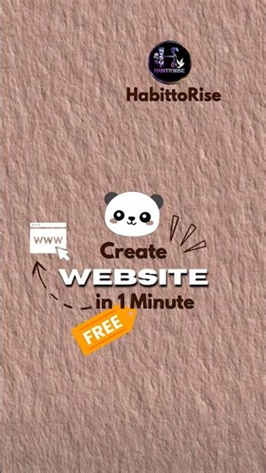 Create Website in 1 Minute FREE AI Tool😳#shorts #trending #viralshorts #website #tools #habittorise