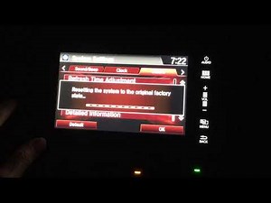 How to reset the onboard computer in the Honda Civic?