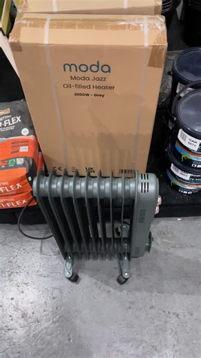 🔥 Moda Jazz 2000W Radiator (Grey) 3 heat settings 🌡️ | Adjustable temp control Big heat, clean look, easy to use 💸 RRP £65 → OUR PRICE £45 Perfect for homes, offices & site cabins ⚡ Plug in. Warm up. Job done.#fyp #casabuilderswarehouse #birmingham #keepwarm #bargain