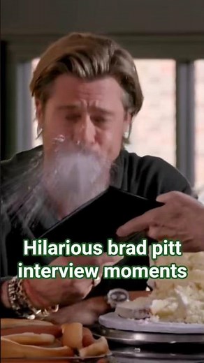 Brad Pitt's HILARIOUS Interview Blunders Caught on Camera?