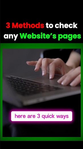 3 Ways to Check All Pages of Any Website (Super Fast!) 🔥