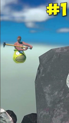 5 Seconds Getting Over It Devil's Chimney Speedrun Tutorial #shorts
