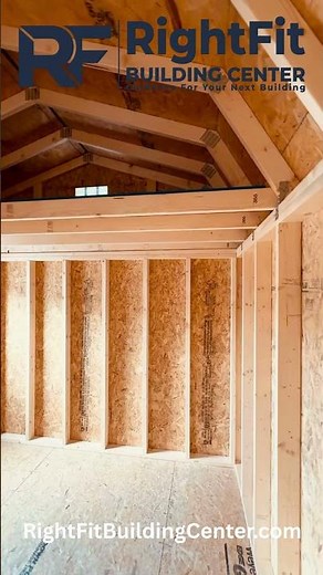 10x16 Barn Shed 🔥 Loft Storage + Double Doors!