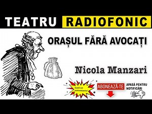Nicola Manzari - The City Without Lawyers | Radio Theatre