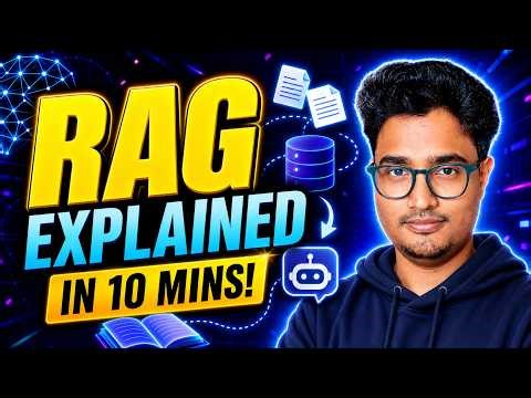 Retrieval Augmented Generation (RAG) Explained Simply in 10 Mins