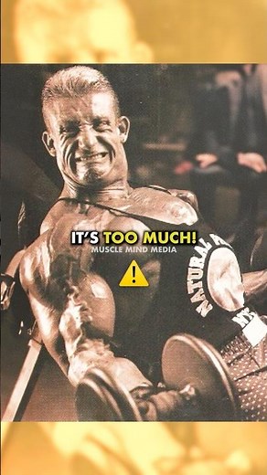 Dorian Yates: Don’t Do Too Many Bicep Exercises in One Workout! ⚠️💪 #shorts