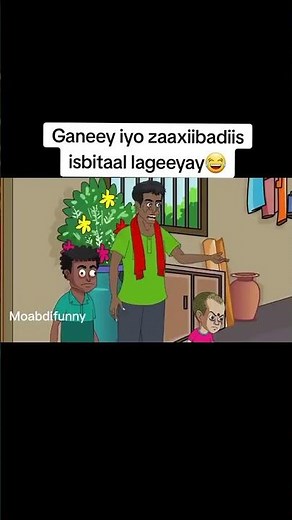 Video gaa Manata #cartoon #maxaa #ganey #funny #maslaxmideeye #animation #somalivoice #comedy #saar