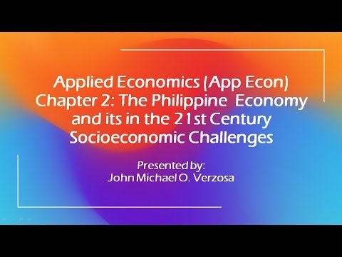 SHS ABM Applied Economics (App Econ) Module 2: Philippine Economy and 21st Century Socioeconomic