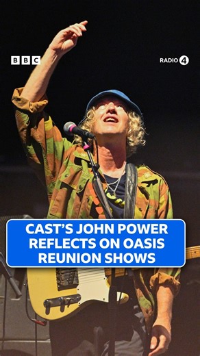 “Every night it just, it was just a singalong.” John Power of Cast reflects on their support of Oasis for their 2025 reunion shows. Loose Ends | Listen on BBC Sounds | BBC Radio 4