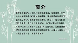 CAD看图软件操作，DWG、DXF格式互转