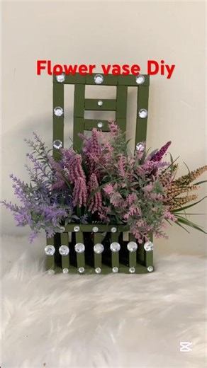 Dollar Tree DIY Flower Vase Diy|#shorts #viralshorts #diy