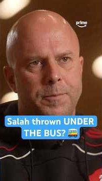 Was Salah THROWN UNDER THE BUS?! 🚌 #salah #mosalah #liverpool #ucl #arneslot #uefachampionsleague