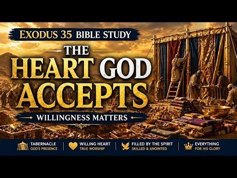 Exodus 35 Bible Study | The Heart God Truly Accepts
