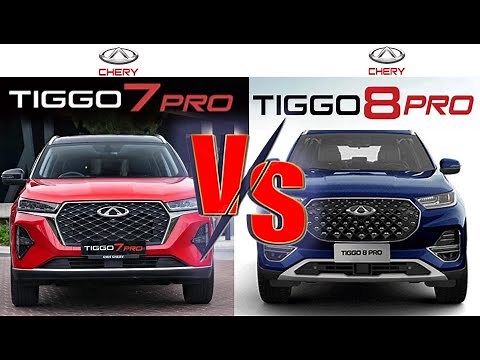 Chery Tiggo 7 Pro vs Chery Tiggo 8 Pro: A Comprehensive Comparison