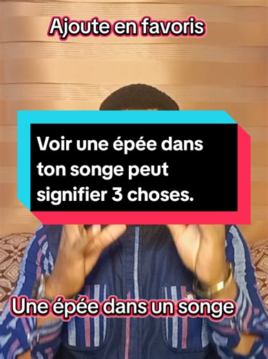 Voir une épée dans ton songe peut signifier 3 choses. ✅ #priere #Dieu #prayer #viraltiktok #oracle @saba_oracle_777