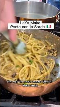 Pasta con le Sarde