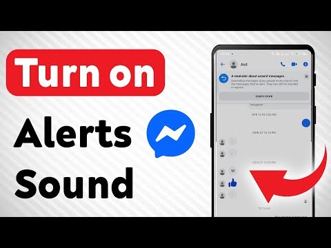 How To Turn on Messenger Notification Sound (Updated)