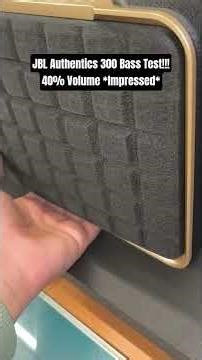 JBL Authentics 300 Sound & Bass Test!!! *Impressed* #extreme #bass #jblhardbass #fyp #fypシ #viral