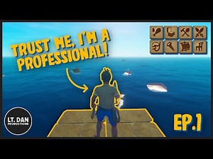 RAFT Guide: Starting Out (Ep1) | Raft Survival Cinematic Gameplay Adventure