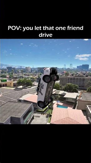 Bro always does the most💀 #shorts #gta5 #gtastunts