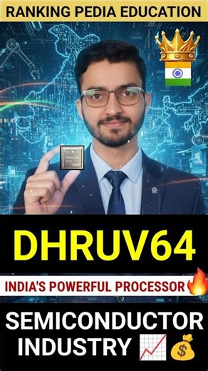 DHRUV64 India's Most Powerful Processor🔥 #shorts #Dhruv64 #india