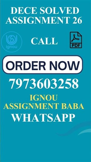 DECE 03 Solved Assignment 2026 in Hindi | IGNOU Students ke liye Ready PDF Download 🎯